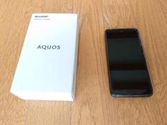 【美品】AQUOS sense4 SH-M15 ブラック SIMフリー ケース付