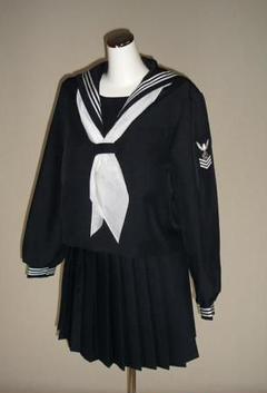 レプリカ　共立女子中学高校　冬セーラー服セット（本格的）165cm セーラー服