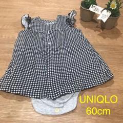 ユニクロ★ベビーロンパース★60cm