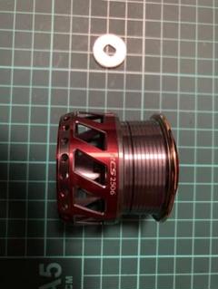 DAIWA - こみ 美品 ダイワ RCS 2506 メタルスプール レッド 他2点 ダイワ RCS エアスプールII 2506 レッド /L286M 替え スプール