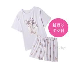 新品タグ付♡ ジェラートピケ CAT柄ワンポイントTシャツ