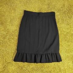 VALENTINO ROMA ヴァレンティノ ジャケット フリル 42 ブラック