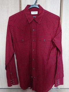 【本日限定セール】新品未使用SAINT LAURENTウエスタンチェックシャツ
