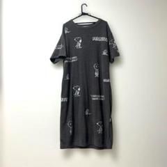 【美品】ジェラートピケ　スヌーピールームウェアパジャマ