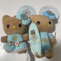 ハローキティ　日焼け　カハラホテル　ブルードレス　サーフボード　マスコット ハローキティ 日焼け カハラホテル ブルードレス サーフボード