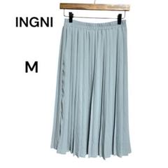 INGNI イング　プリーツスカート M ライトブルー