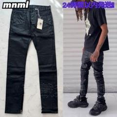 売れ筋アイテムラン mnml M11 ワックスコーティングスキニーデニム ストレッチ 30 パンツ