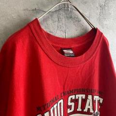 USA製 古着 カレッジロゴ プリント アメリカ輸入 Tシャツ 半袖 XLサイズ