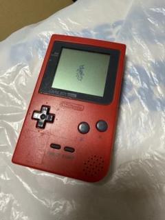 ゲームボーイ ポケット 本体 MGB-001 赤