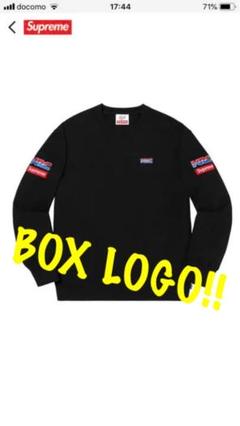 Supreme Honda FoxRacingCrewneck 19fw box