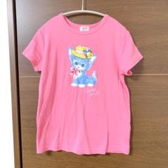 シャーリーテンプル　ねこ　トランプ柄　　ピンク　120 シャーリーテンプル レトロアニマル猫Tシャツ ピンク - メルカリ
