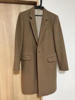 美品✨️ジョンローレンスサリバン × ジョンストンズ チェスターコート 日本製 WOOL MELTON CHESTERFIELD COAT（チェスターコート）｜JOHN