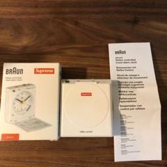 2015SS Supreme Braun Travel Alarm Clock