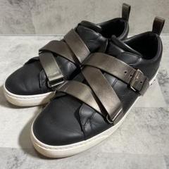 極美品 ヴァレンティノ サイドゴアブーツ ロックスタッズ ベルト レザー 黒 Valentino Garavani M-Way ロックスタッズ 50mm レザーブーツ