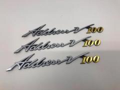 スズキ アドレス V100 立体 エンブレム 3枚セット