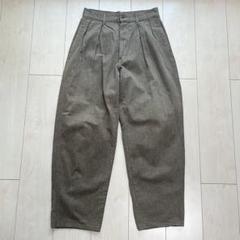 90s USA製 ポロバイラルフローレン ヘリンボーン タック テーパードパンツ 90s USA製 ポロバイラルフローレン ヘリンボーン タック