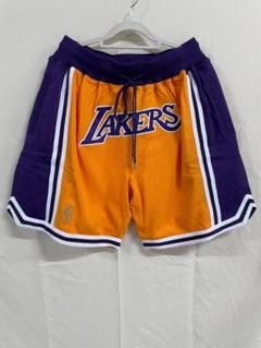 JUSTDON バスケットショートパンツ「LA Lakers」M Mitchell & Ness Just Don Shorts Los Angeles Lakers Road 1996