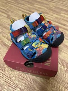 KEEN SEACAMP II CNX ベビーサンダル タイダイ柄