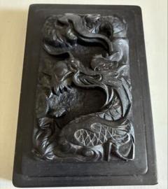 木箱入り硯　竹彫刻 木箱入り硯 竹彫刻 - メルカリ
