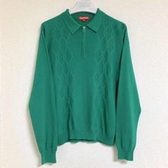 17ss Supreme Cable Stripe セーター ZipUp ニット