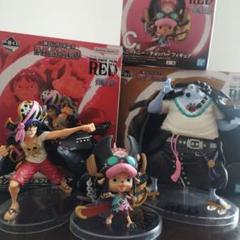 ワンピース　フィルムレッド　フィギュアセット ワンピースフィルムレッド フィギュア ルフィシャンクスセット