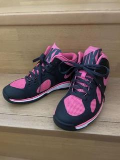 NIKE ブラック/ピンク スニーカー