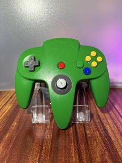 Nintendo N64 コントローラー　グリーン　ジャンク