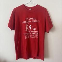 古着 赤 Tシャツ