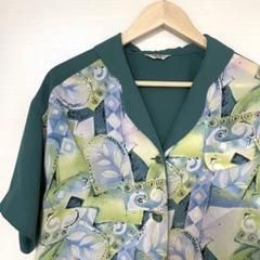 【ビンテージ】柄 レトロ シャツ