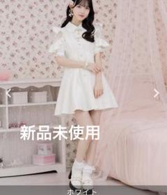 ROJITA ダブルリボンツイード半袖ワンピース ROJITA ワンピース ダブルリボンツイード半袖ワンピース