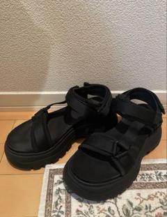 ZARA/トラックソールサンダル36のサムネイル