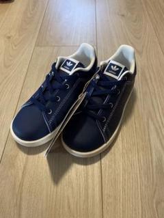 adidas スタンスミス　キッズ　16.5cm ネイビー