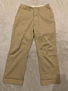 40's U.S.ARMY M-41 KHAKI チノトラウザーズ W33