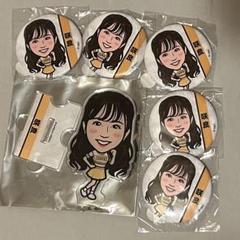 若鷹ガチャ ハニーズ 咲良 アクリルスタンド 缶バッジ セット