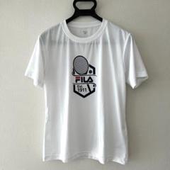 FILA テニス グラフィックTシャツ 白メンズMのサムネイル