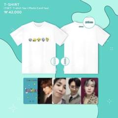 SHINee オニュ Ｔシャツ SHINee ONEW KEY 着用 SMILE PRINTING T-SHIRT「DIBS」