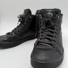 ❤️ディーゼル❤️DIESELスニーカー×ブラック✨【極美品】27センチ DIESEL ハイカットスニーカー ブラック 27cm - メルカリ