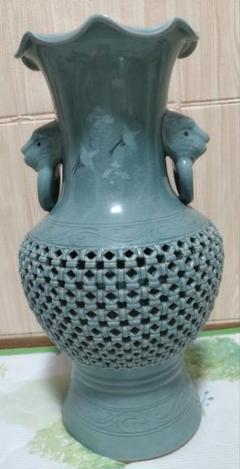 【未使用品】高麗青磁 得如造 透かし彫り壺 2025年最新】高麗青磁 透かしの人気アイテム - メルカリ