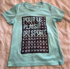 ドット柄Tシャツ Lサイズ