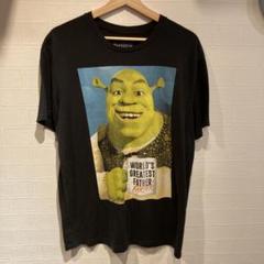 シュレック 映画 アニメ キャラクタTシャツ サイズL ブラックのサムネイル
