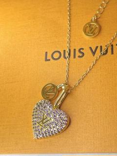 ⭐️未使用に近い❗️ルイヴィトン ハートリボン ペンダントトップ 18K YG❗️ ⭐️未使用に近い❗️ルイヴィトン ハートリボン ペンダント