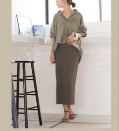 Plage プラージュ Military washシャツ 長袖シャツ