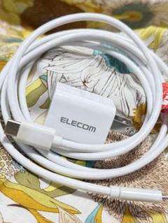 ELECOM USB PD対応 20W 充電器 EC-AC18WHのサムネイル