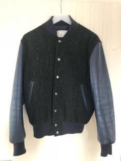 ✨美品✨　sacai　スタジャン　レザー　刺繍　ベルト　ブラック　1サイズ 0000007606000.jpg