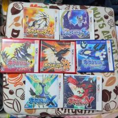 美品ポケモンウルトラサン６本ゲームソフトまとめ売り　動作確認済み