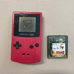 ゲームボーイカラー 本体 赤 レッド ジャンク品 - メルカリ