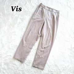【ビス】テーパードパンツ カジュアル スラックス ウエストゴム タック