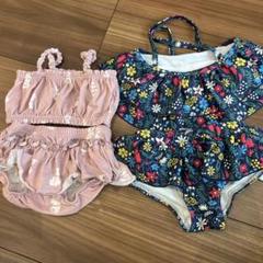 水着　子供　80 ２枚セット　ダッドウェイ　西松屋
