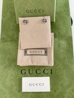新品！定価5.7万！GUCCI アラベスク　ダブルGピアス