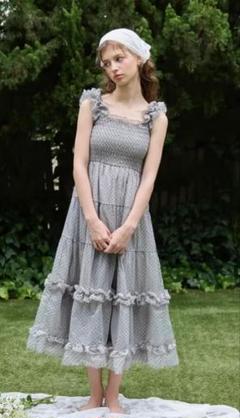 treatürself Ballerina dottulle onepiece トリートユアセルフ Ballerina dot tulle one-piece - メルカリ